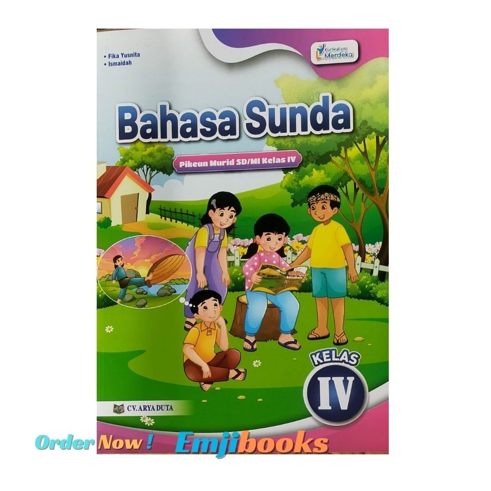 Buku Bahasa Sunda Kelas 4 Arya Duta Murah