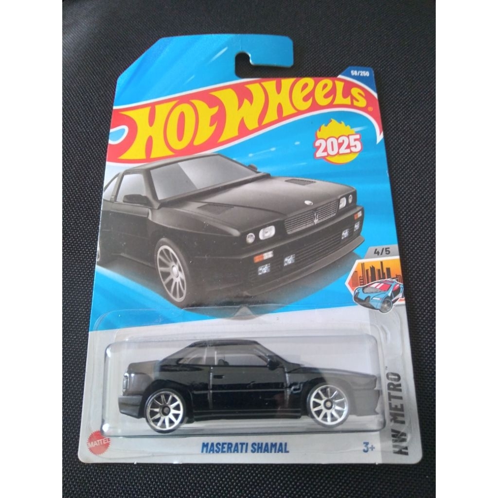Hot wheels Maserati Shamal Hitam