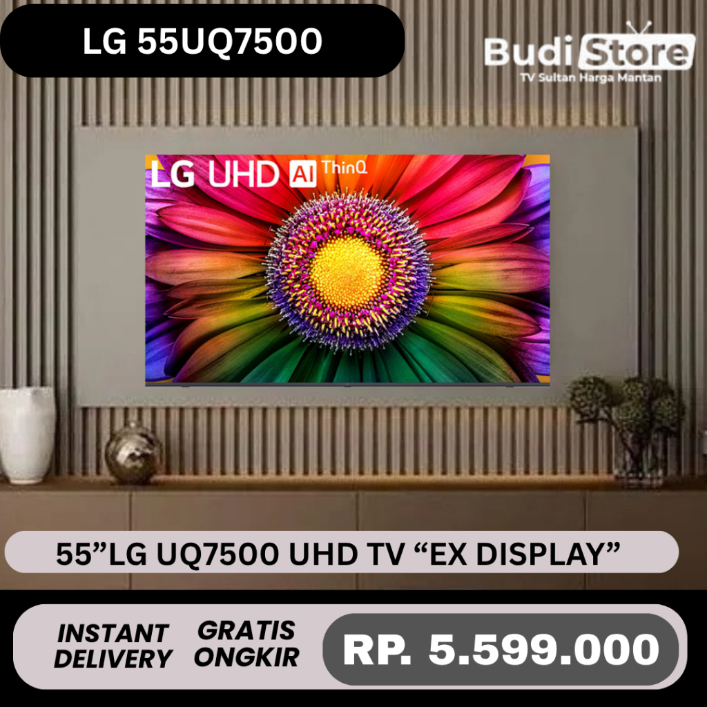 TV LED 55 INCH LG UQ7500 SMART TV UHD 4K