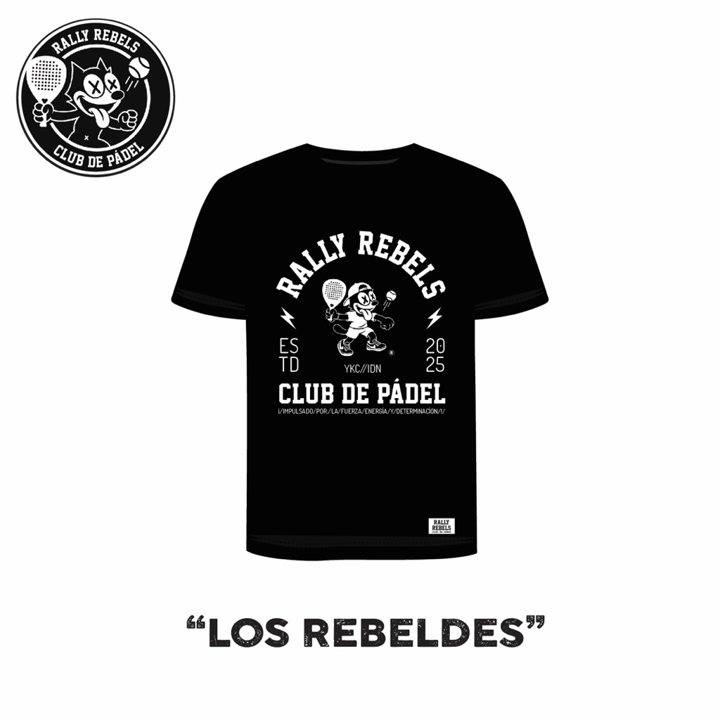 T Shirt Padel Rally Rebels “Los Rebeldes”