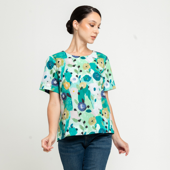 N2 Blouse - Blus Atasan Wanita Katun 29790