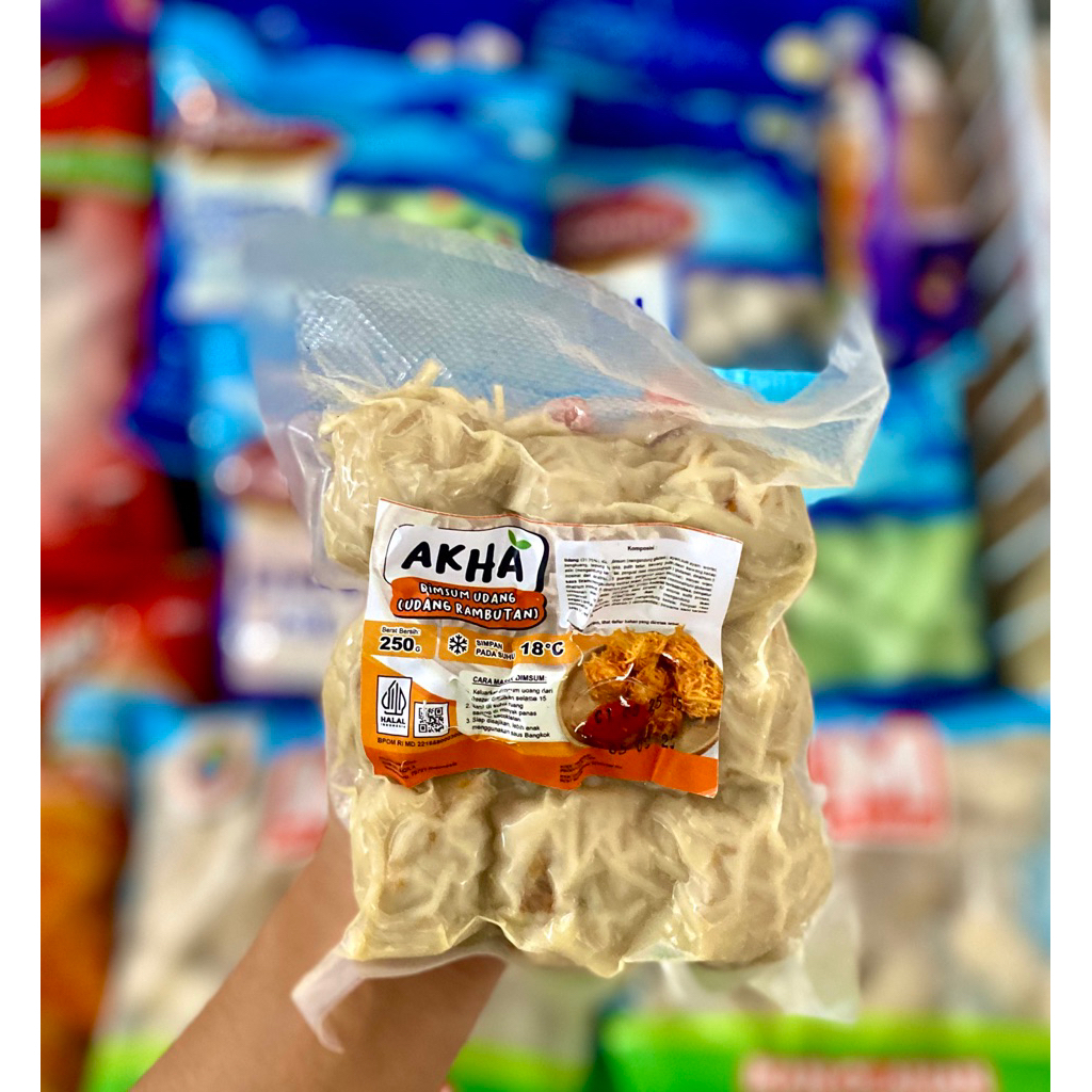 AKHA dimsum udang 250gr / udang rambutan frozen