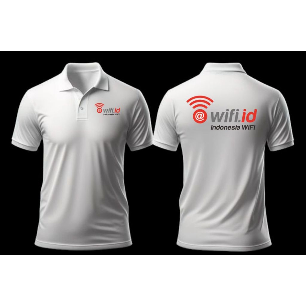 KAOS KERAH SHIRT - WIFI ID / INDONESIA WIFI