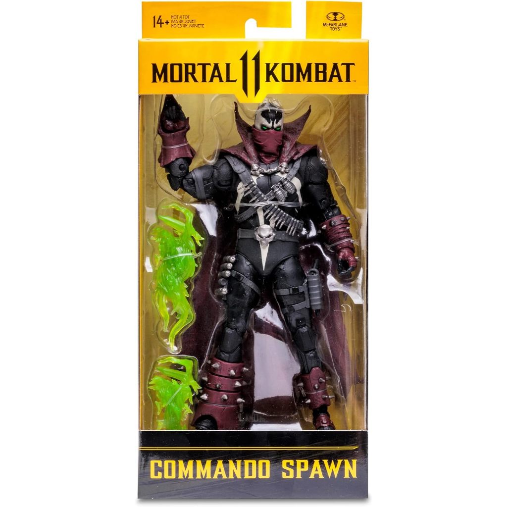 Mcfarlane Toys Mortal Kombat 7In Figures Commando Spawn