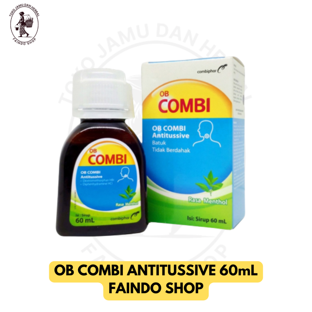 OB Combi Antitussive 60ml Obat Batuk Tidak Berdahak