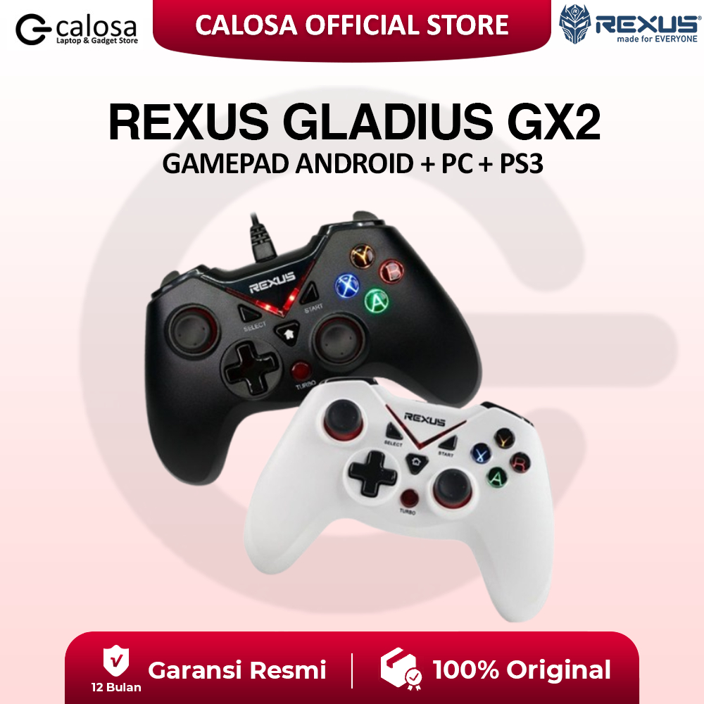 REXUS Gladius GX2 Game Pad Android + PC + PS3  USB OTG Joystick / Stick