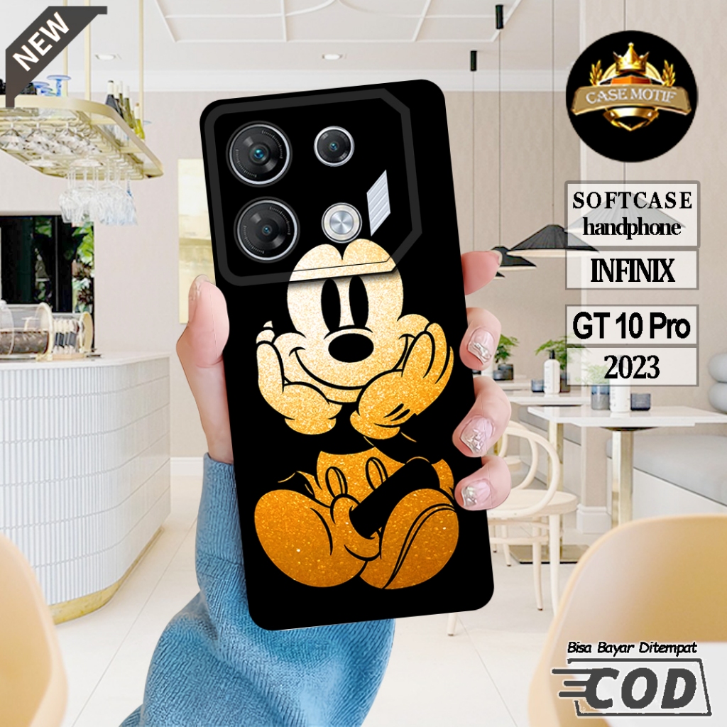 Case INFINIX GT 10 PRO Casing GT 10 PRO 5G Terbaru 2023 Softcase Casing Silikon Case Hp Murah
