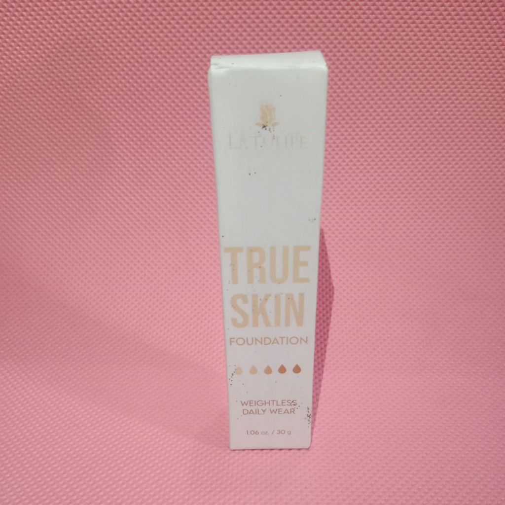 LA TULIPE TRUE SKIN FOUNDATION WEIGHTLESS DAILY WEAR 30G
