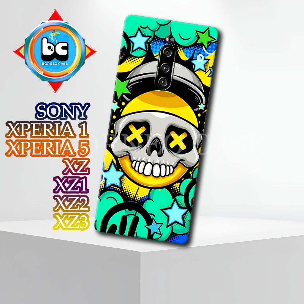 BC23/Casing HP Sony xperia 1/ Xperia 5/ XZ/ XZ1/ XZ2/ XZ3 Terbaru- Motif Grafity | Desain Stylish da