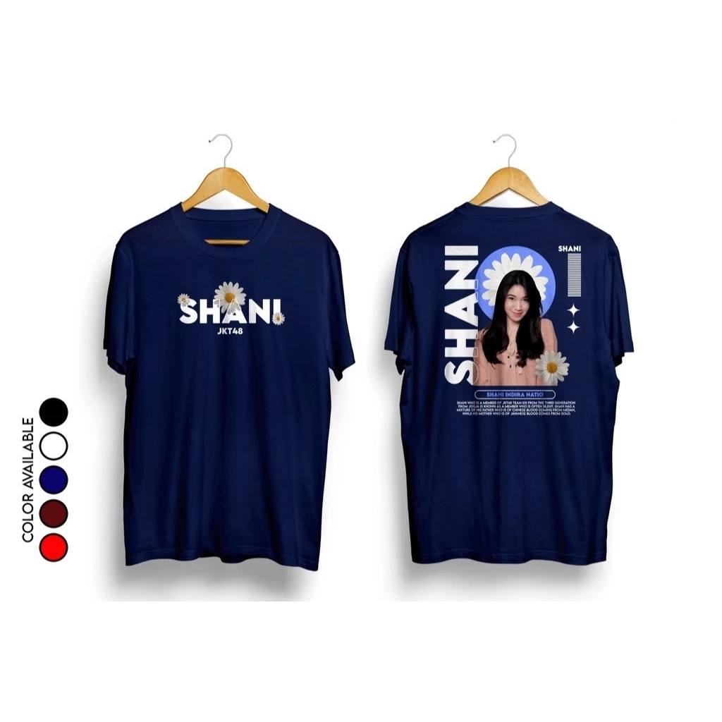 KAOS SHANI JKT48 KAOS DISTRO  SHANI JKT48 PRIA WANITA