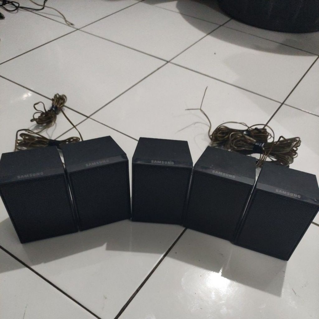 Spiker pasif bekas home theater samsung tanpa Subwofer