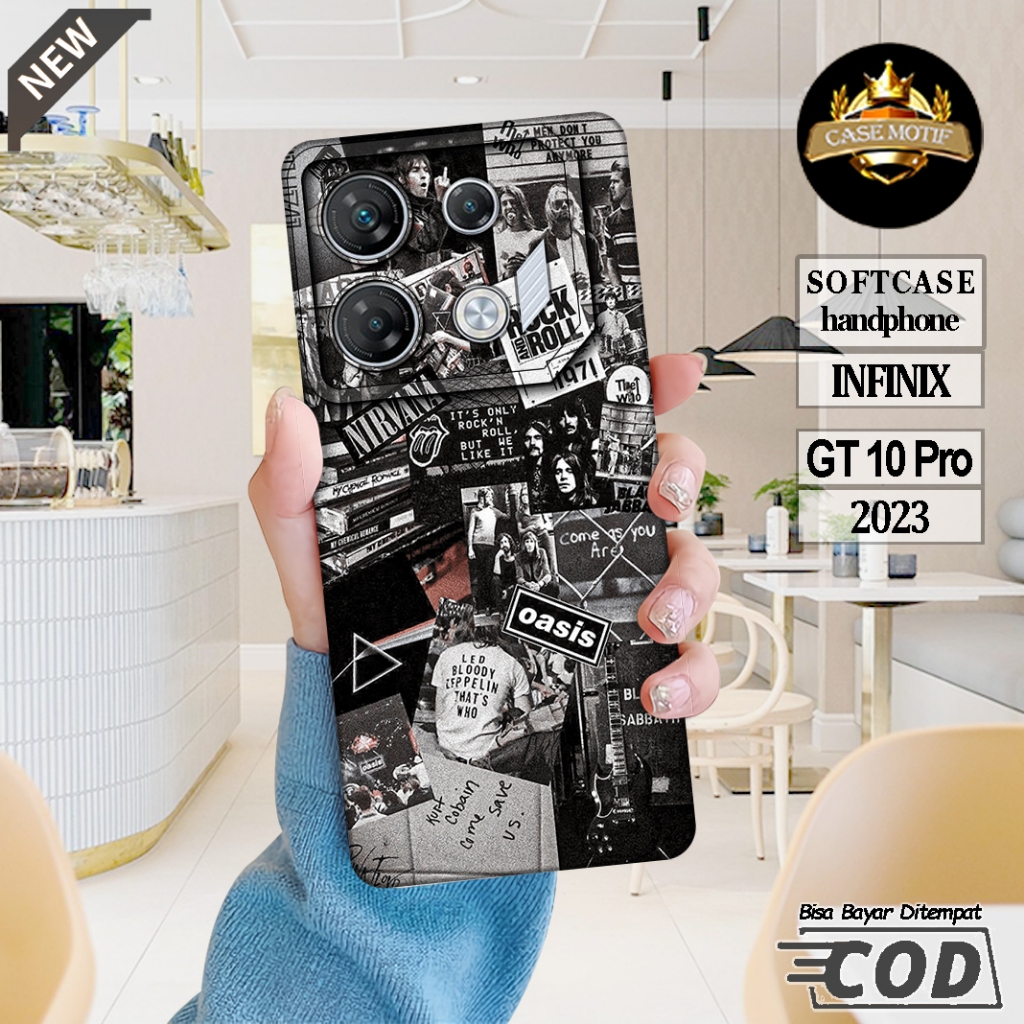 Case INFINIX GT 10 PRO Casing GT 10 PRO 5G Terbaru 2023 Softcase Casing Silikon Case Hp Murah