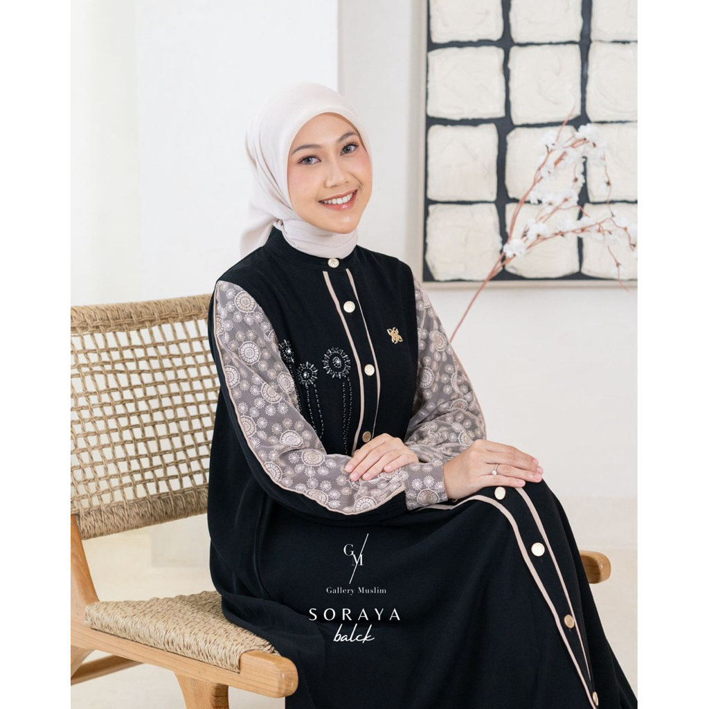 SORAYA DRESS GAMIS BY GALLERY MUSLIM