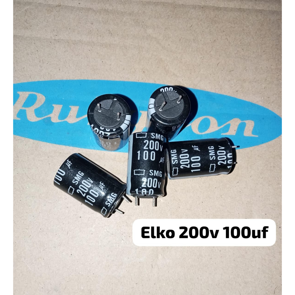 Elko 200v 100uf Elco 100uf 200v Original