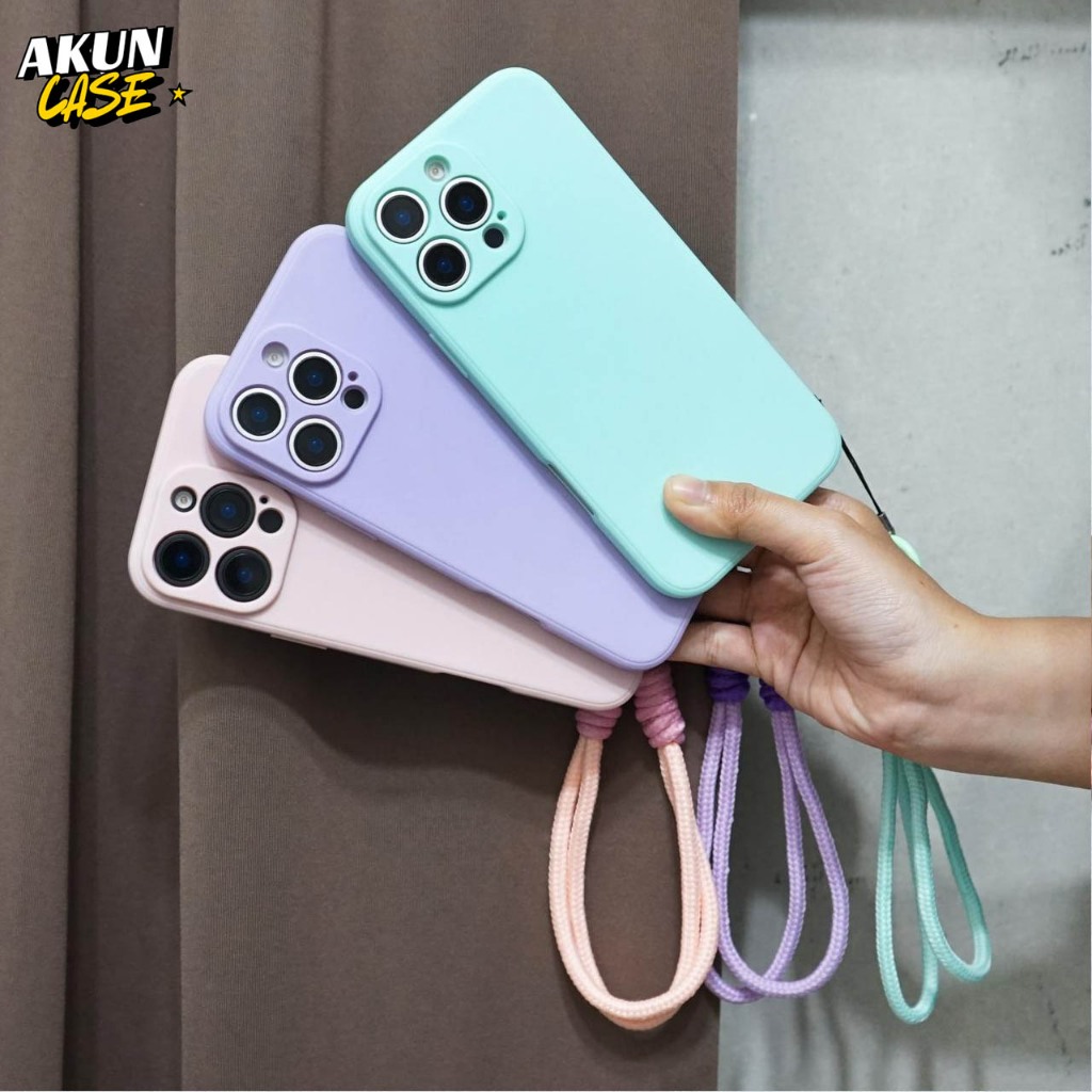 Softcase Polos + Tali Strap For XIAOMI -  Case + Strap