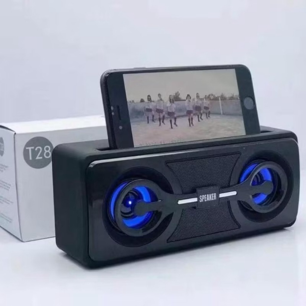 SPEAKER BLUETOOTH T28 SPIKER BLUETOOTH MUSIK DJ SUPER BASS