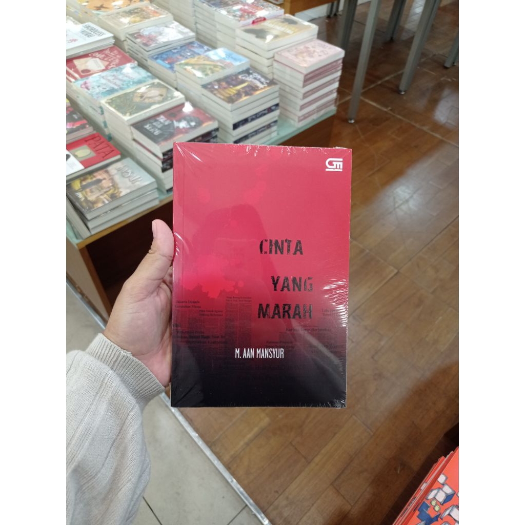 Novel Cinta Yang Marah - M. Aan Mansyur Original Gramedia