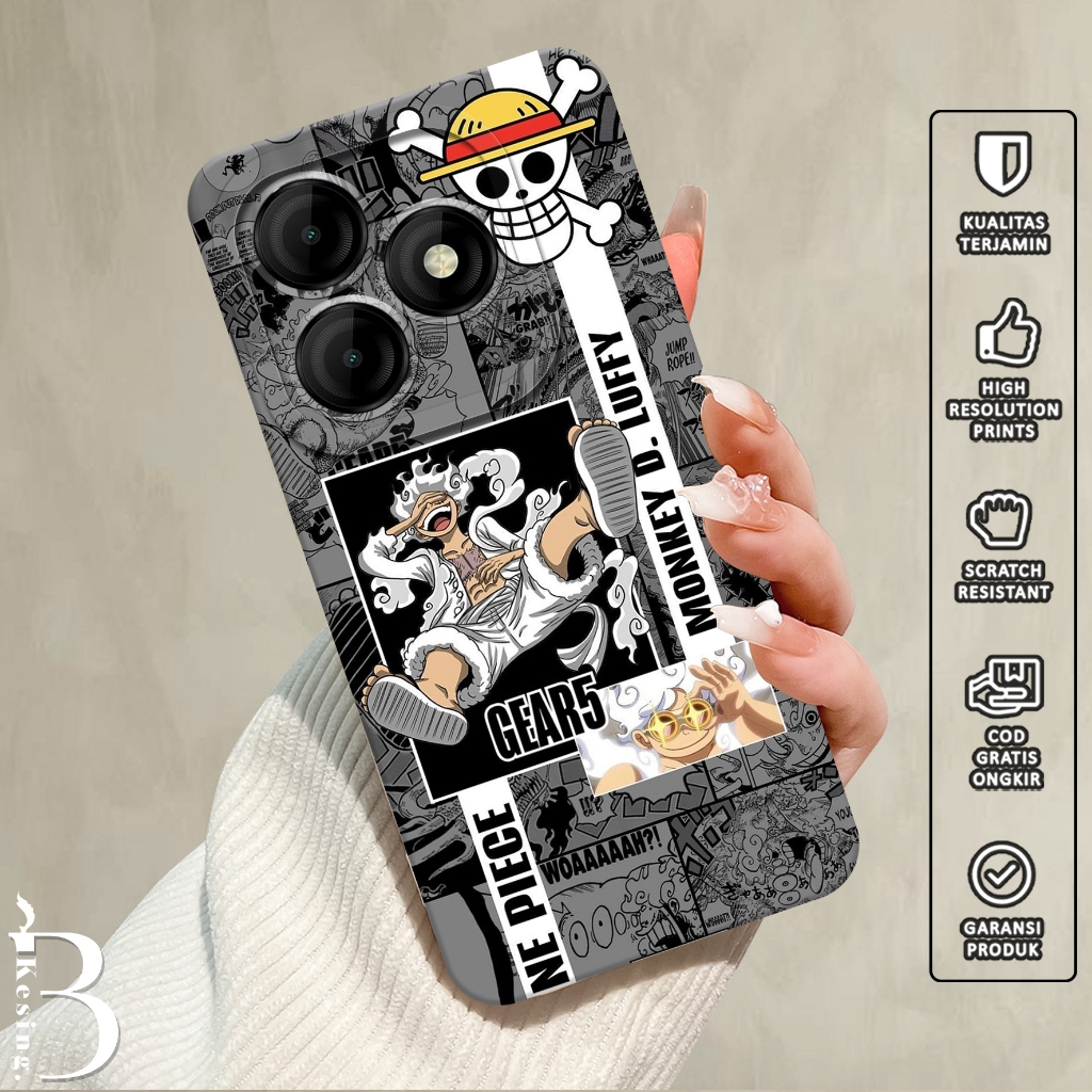 Case For INFINIX SMART 8 / 8 PRO / 8 HD - Softcase Hp For INFINIX SMART 8 PRO / SMART 8 / 8HD [ GEAR