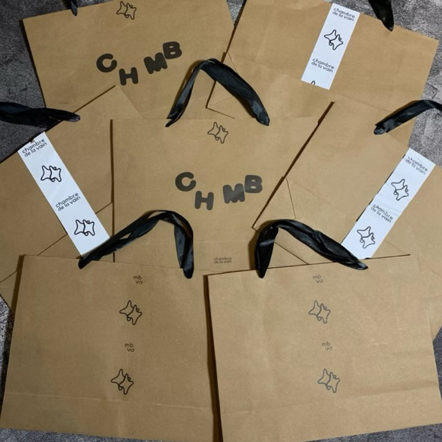 PAPERBAG CHAMBRE DE LA VAIN |100% ORIGINAL | CHAMBRE DE LA VAIN