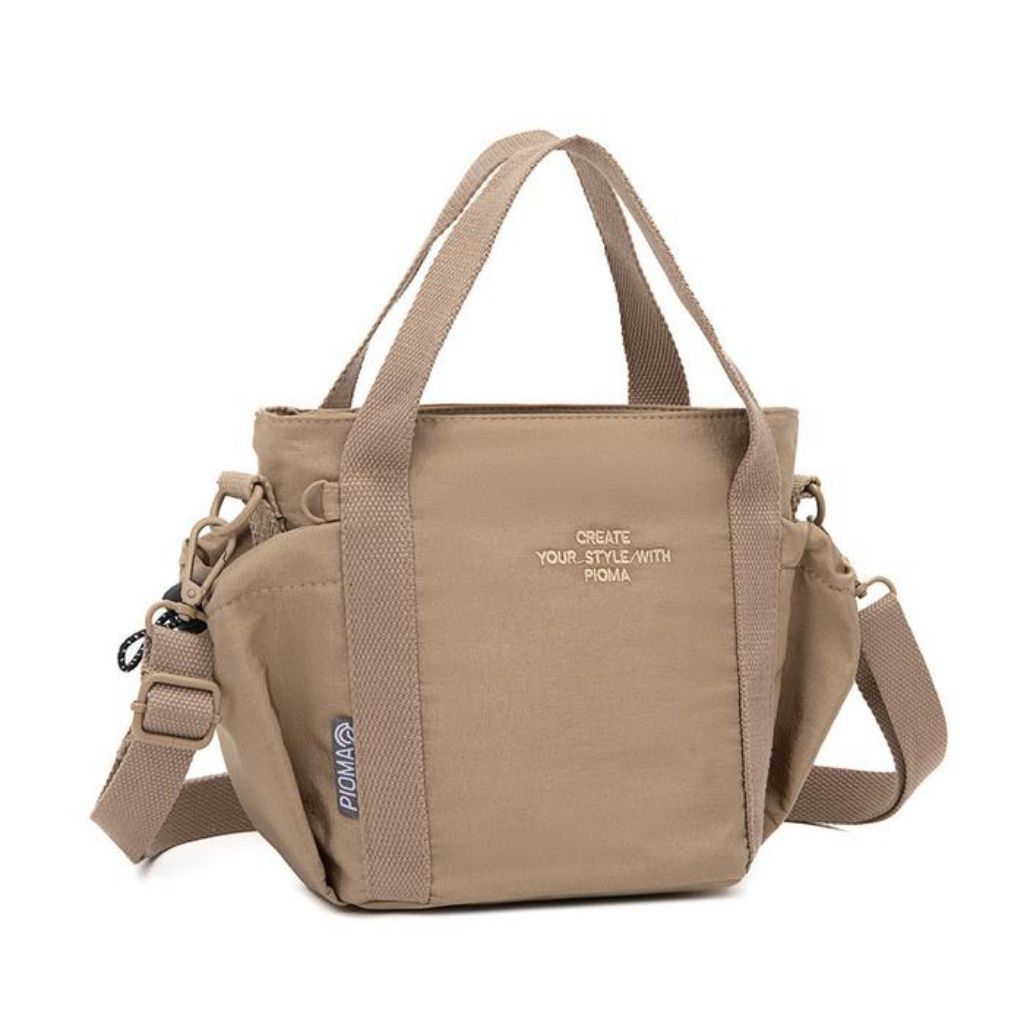 Tas Selempang Wanita Pioma Orlin Style Handbag Nylon Waterproof Lapisan Furing