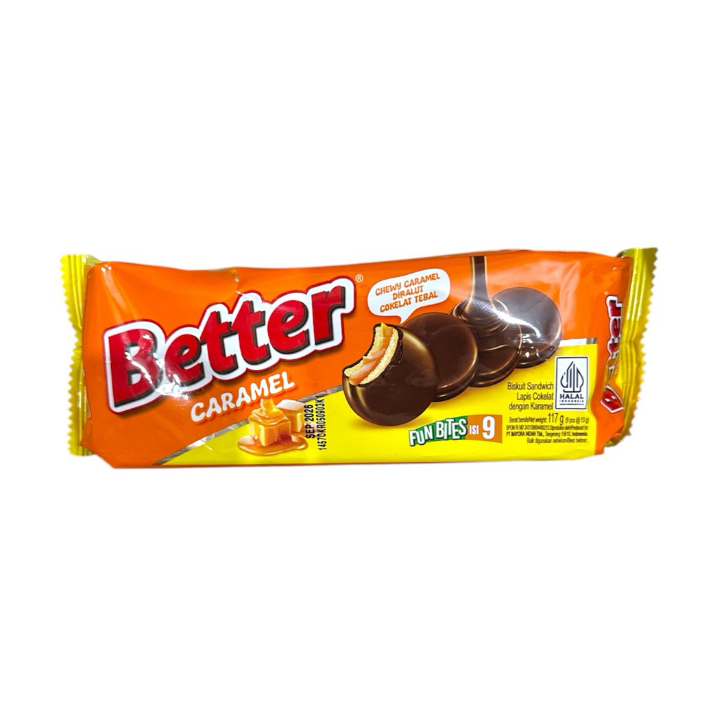 Better Sandwich Biscuit Caramel 117 gr