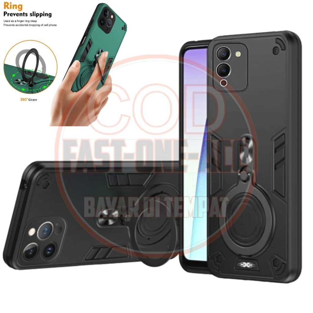 SOFTCASE INFINIX NOTE 12 G96 CASING HP ROBOT HIT EYE RING DENGAN PELINDUNG CAMERA HARDCASE ARMOR