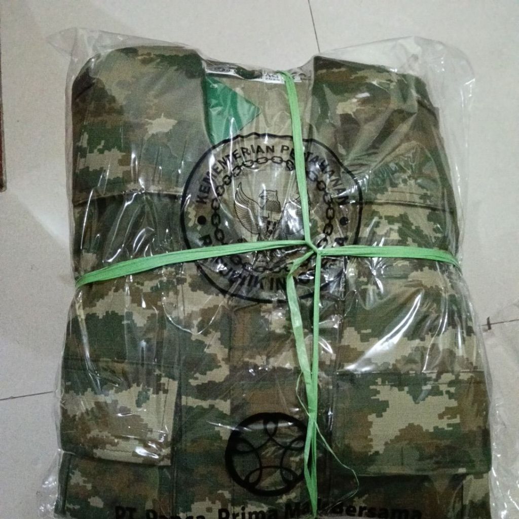 Baju PDL TNI terbaru PT. PPMB original jatah HUT TNI 2025