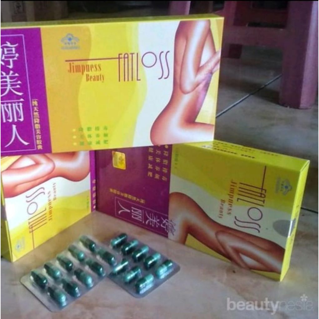 FATLOSS Pelangsing Tubuh Fatlos Obat Pelangsing Original