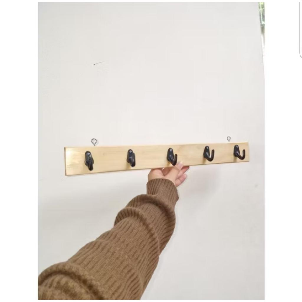 Gantungan Rak Tempat Cantolan Baju Pakaian Dinding Aesthetic Minimalis Hangger Baju