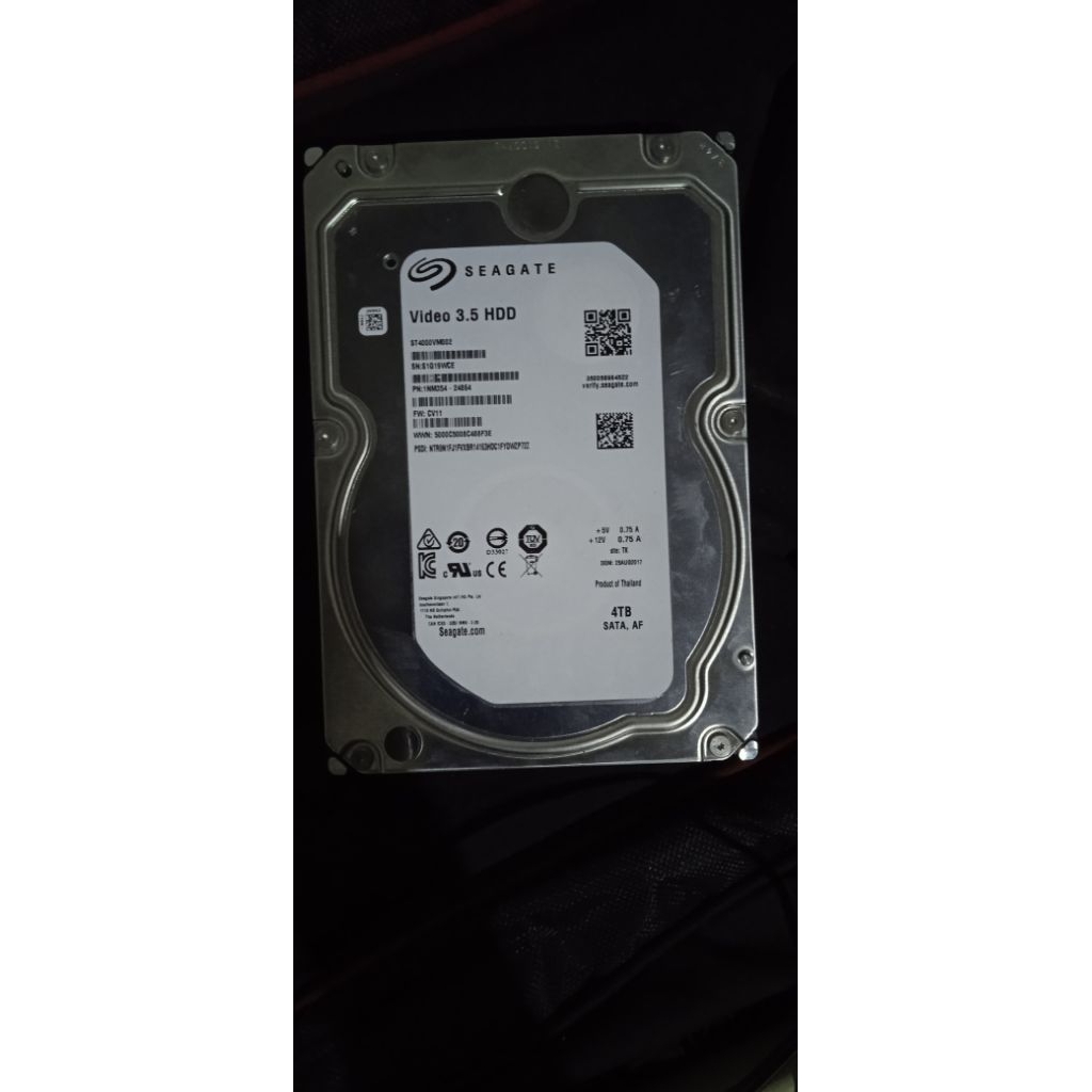 Hardisk Seagate 4TB