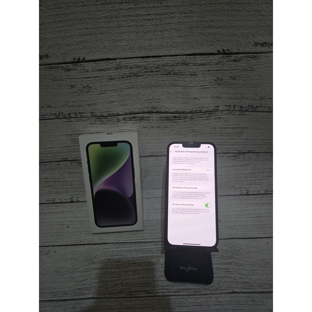 iPhone 14 128 GB iBox - Handphone Second