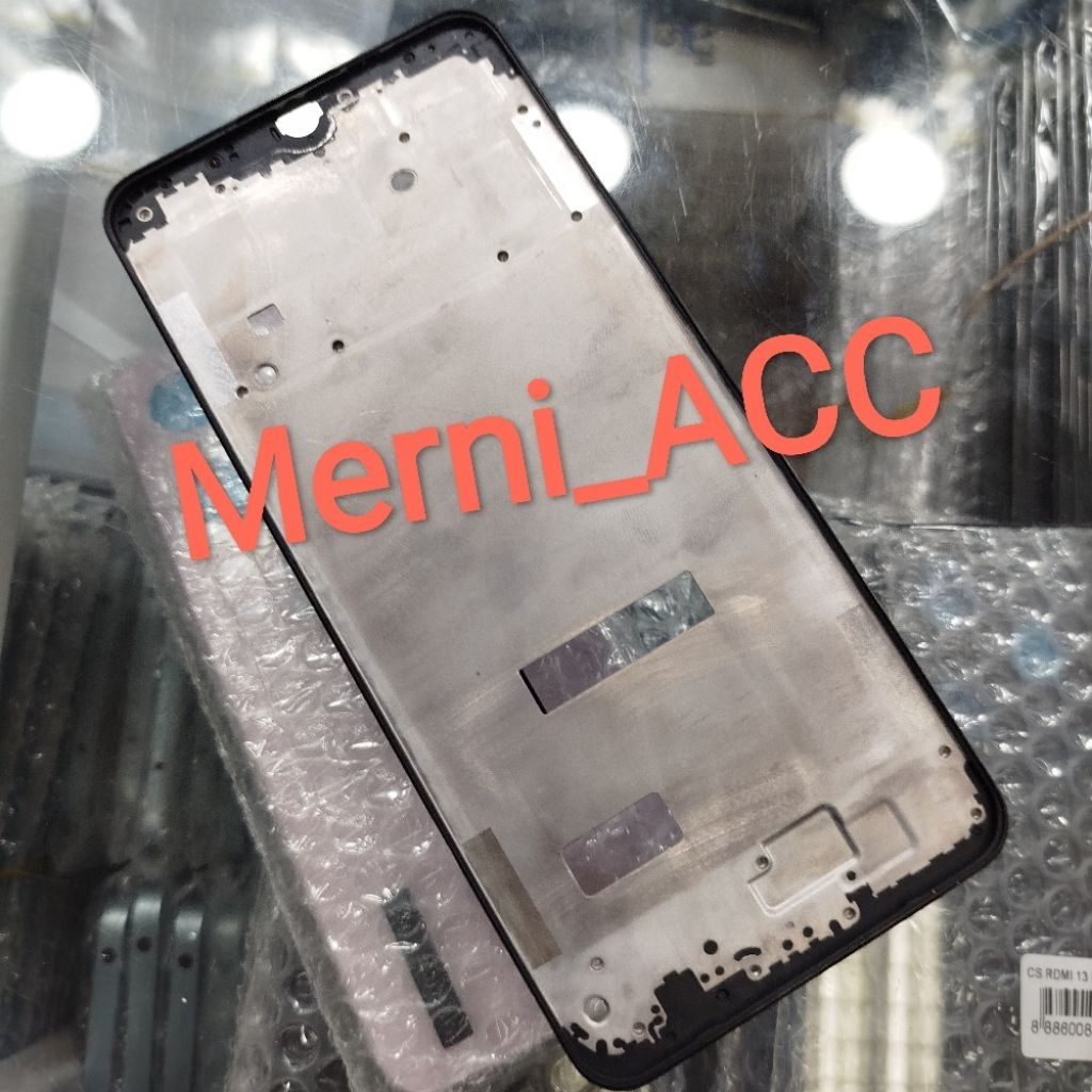 Frame tulang tengah Realme Note 60 Tulang lcd tatakan mesin