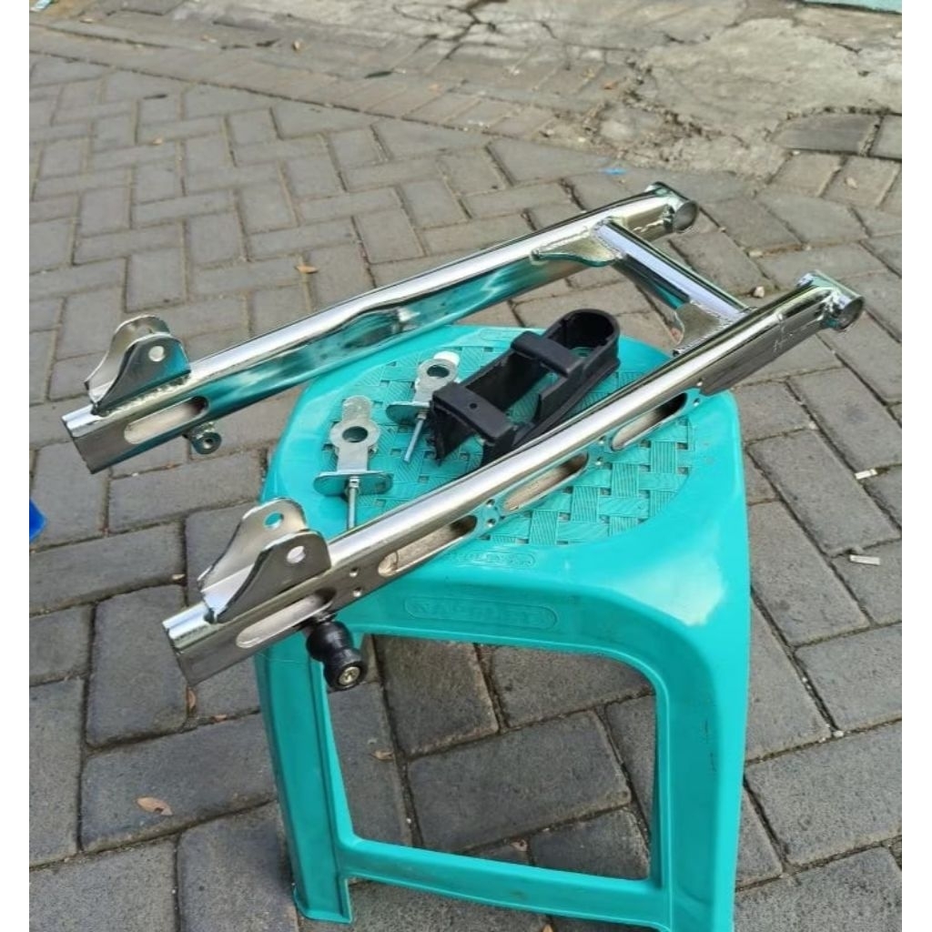 Swing arm besi Yamaha RX KING RACING COAK Set CROM