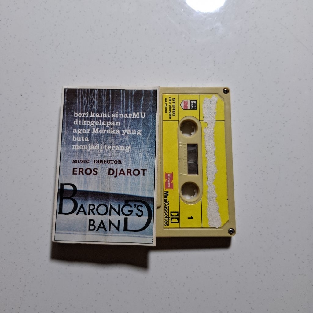 Kaset Pita Musik Barong's Band - Eros Djarot