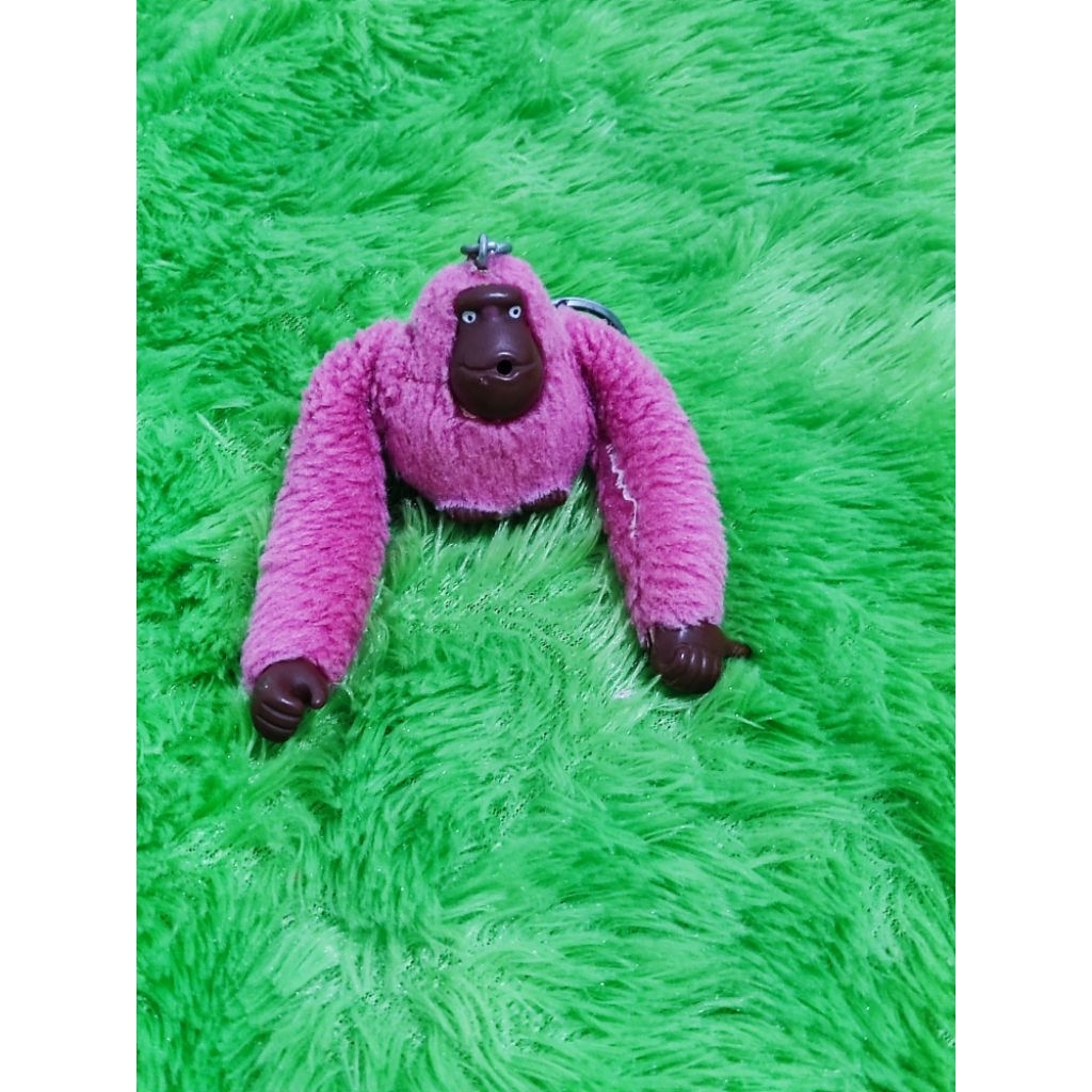 Keychain/Gantungan Tas monyet kipling warna pink