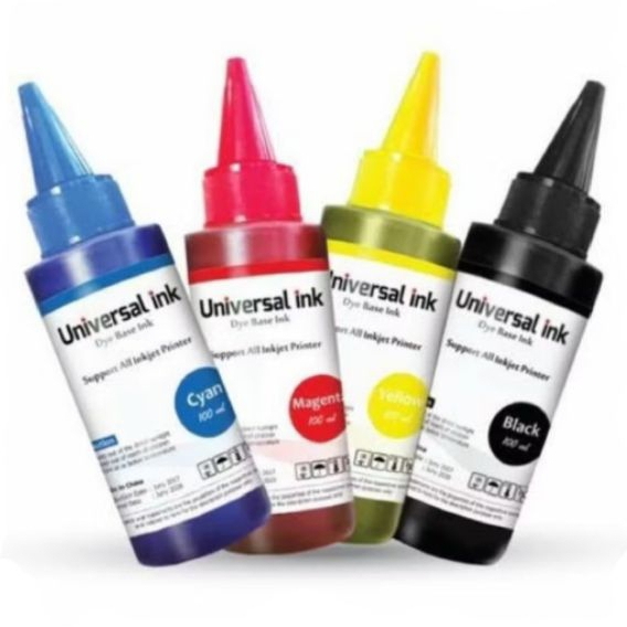 tinta refil printer Canon black + color 100ml for = iP2770, iP2870, MG2570s, TR4570s