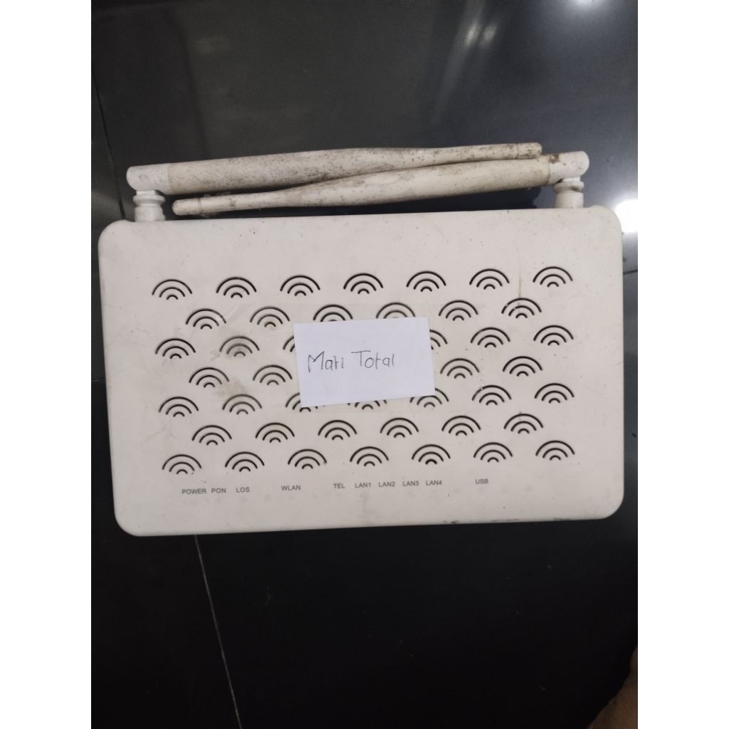 ROUTER ONT RUSAK UNTUK SERVICE ATAU KANIBALAN