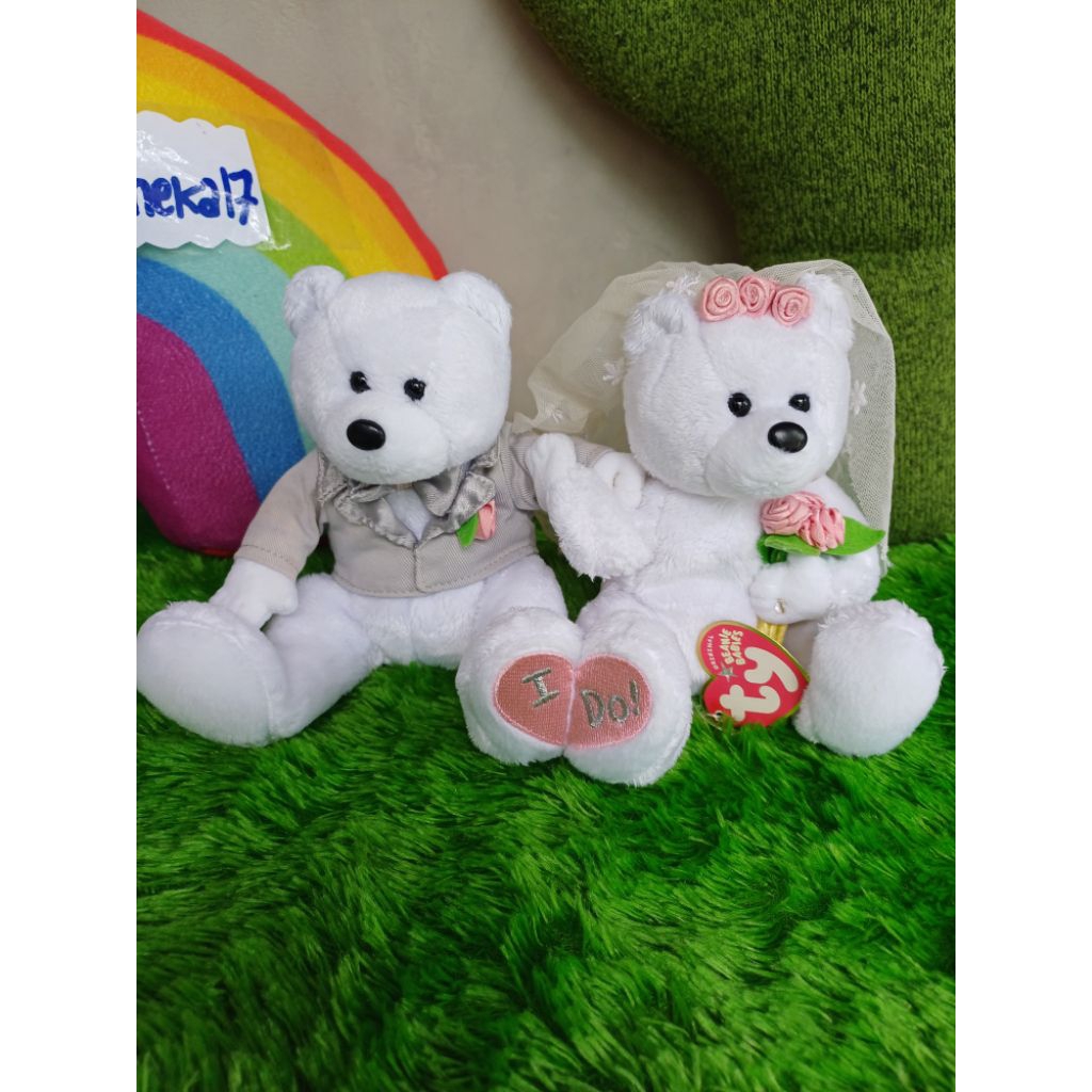 Boneka Tedy Beruang Pengantin TY