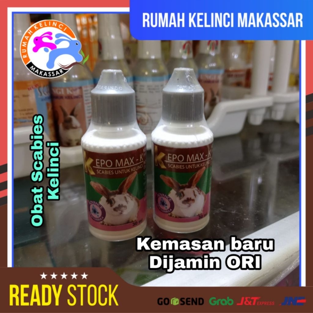 Kepomax Obat Scabies Kelinci Jamur Kelinci Gudik Marmut Obat Kudis