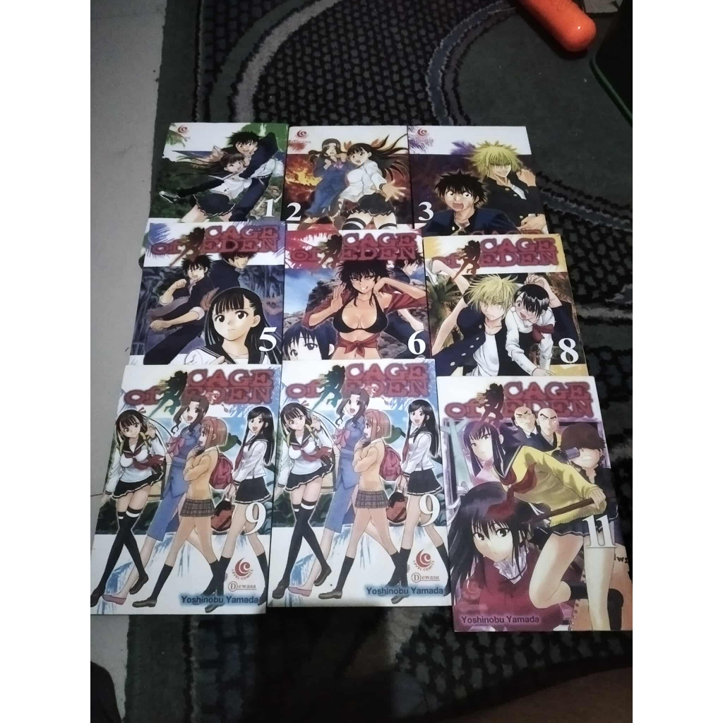 Manga Level comic - Cage of Eden