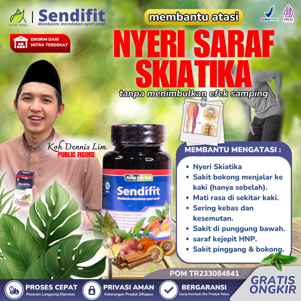 Obat Nyeri Skiatika, Saraf Kejepit Bokong Sampai Kaki, Sciatica, Sakit Punggung Bawah Sampai Kaki, N