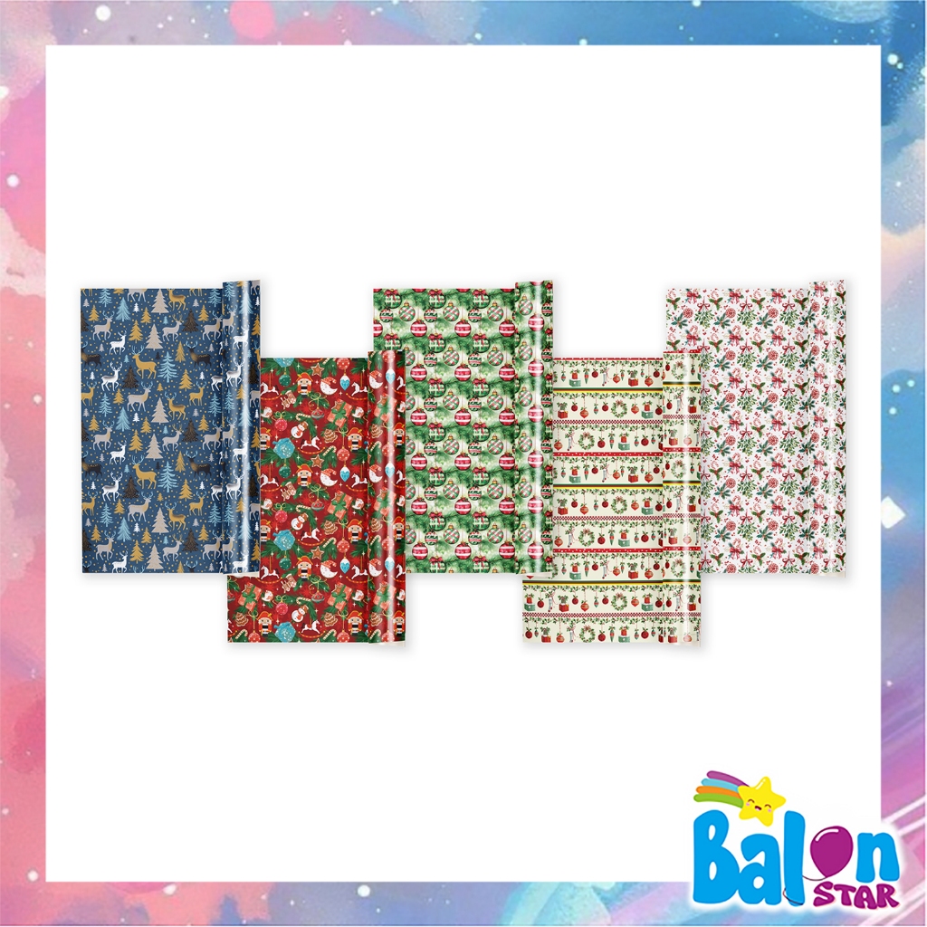 Kertas Kado Natal, bungkus kado christmas, kertas kado, bungkus kado natal, kertas kado ultah