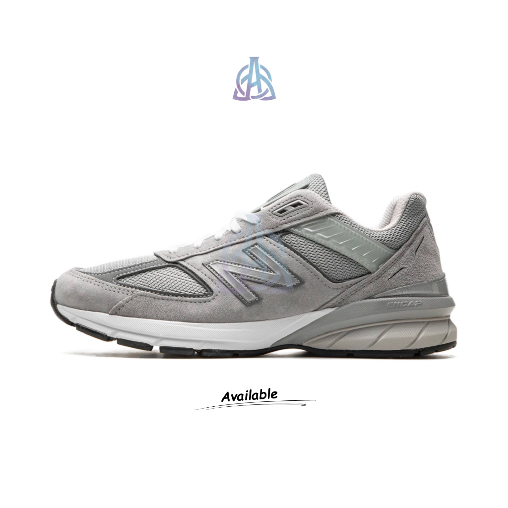 Arcana. - Sepatu NB 990 V5 Grey Authentic Sneakers