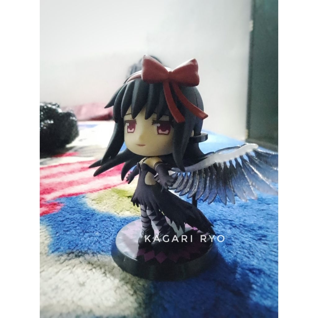 ORI Figure Kyun Chara Devil Homura Ichiban Kuji Banpresto Madoka Magica Homura Mami Sayaka Kyoko