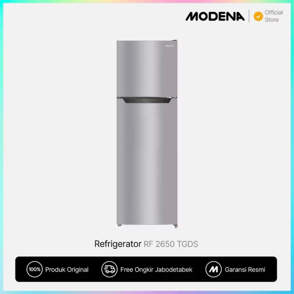 MODENA KULKAS 2 PINTU RF 2650 TGDS
