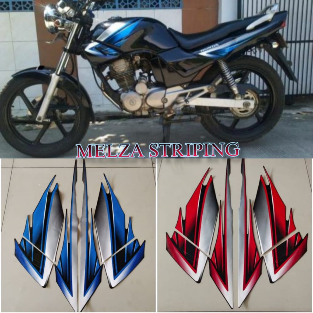Stiker Striping Lis Body Motor Tiger 2004 2005