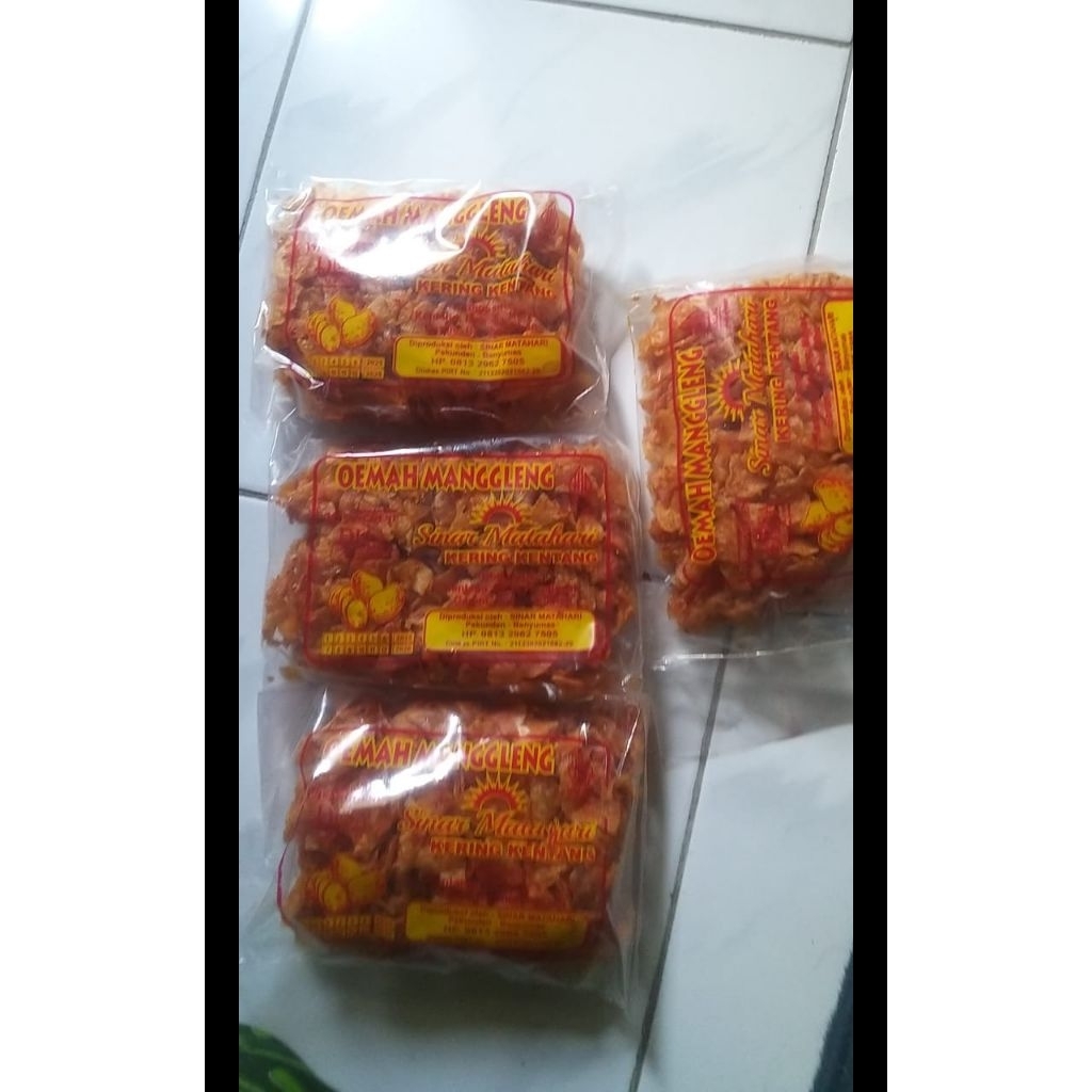 keripik kentang pedas