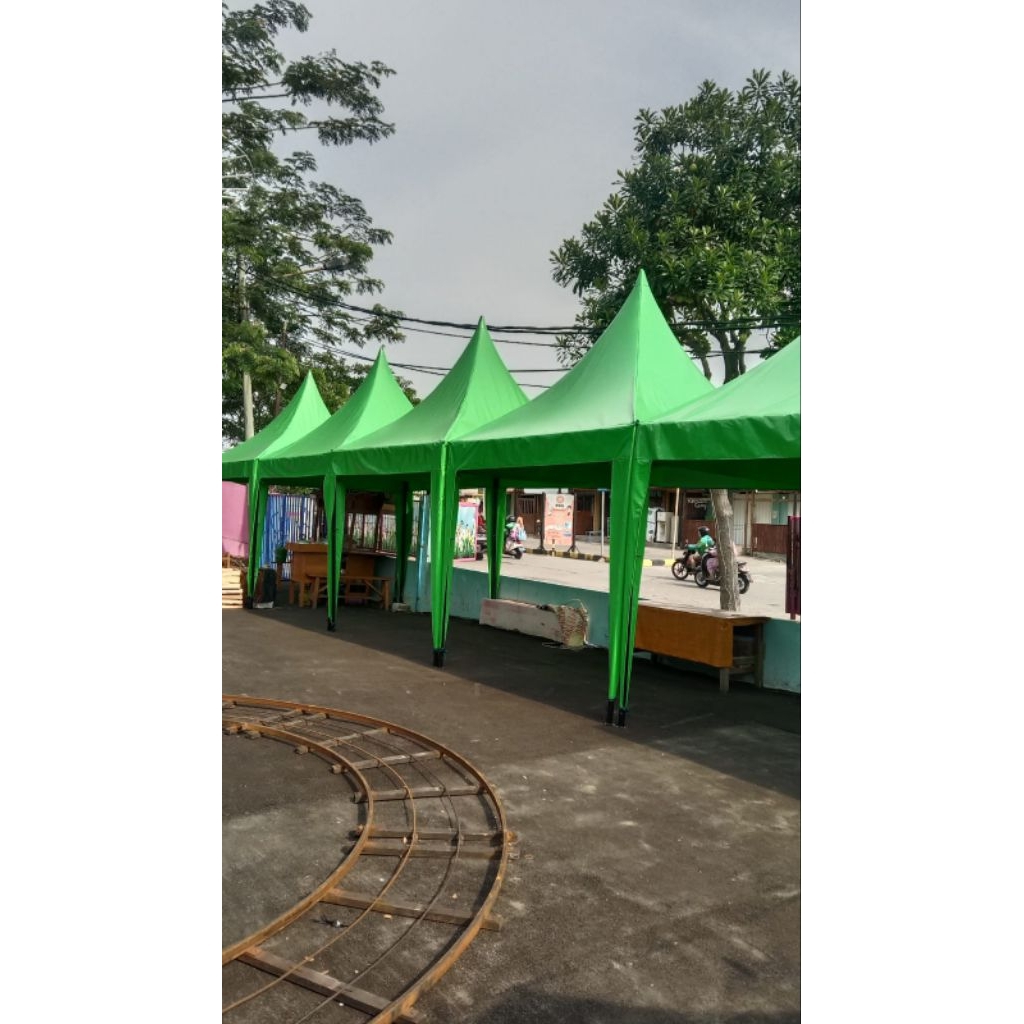 Tenda 2,5x2,5 rangka double