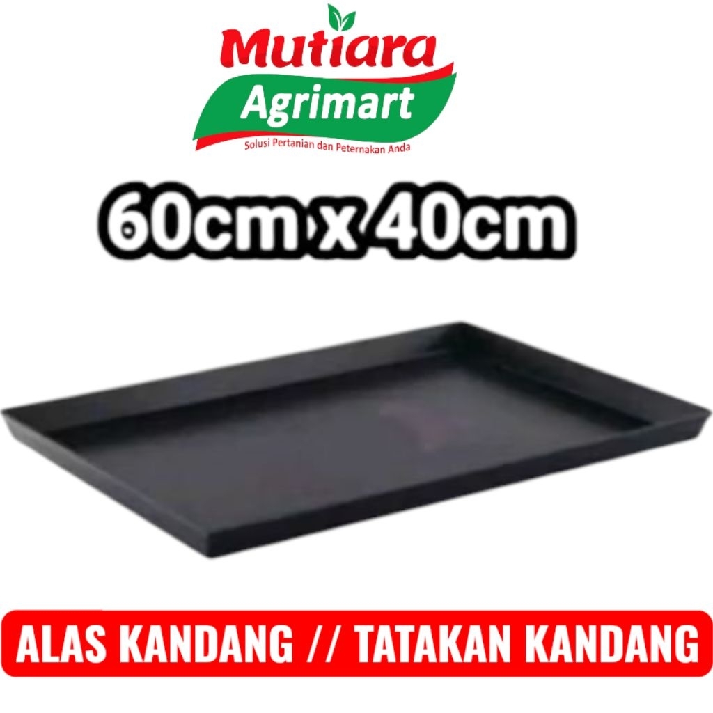 TATAKAN KANDANG SIZE L DIMENSI 60X40 // ALAS KANDANG PLASTIK // TATAKAN KANDANG KUCING // TATAKAN KA