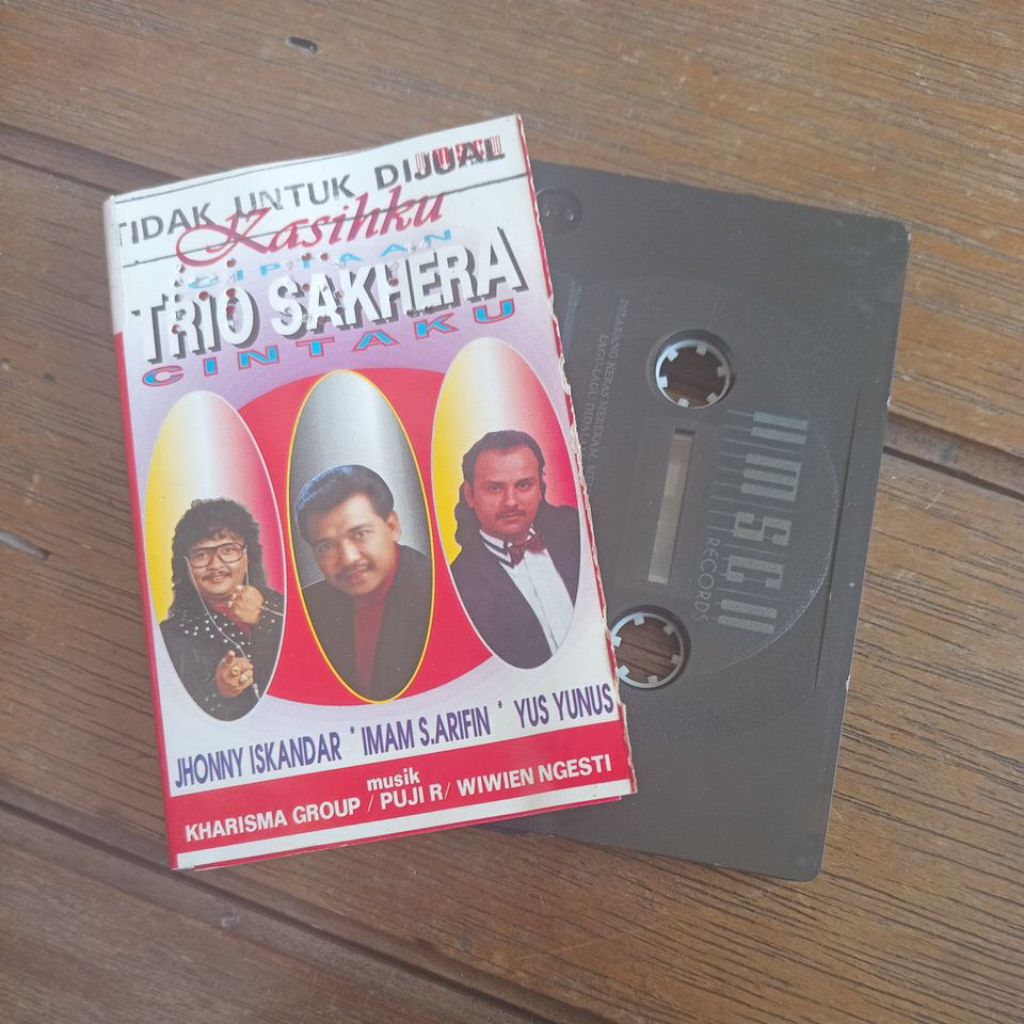 Kaset Dangdut Trio Sakhera Cintaku/msc records